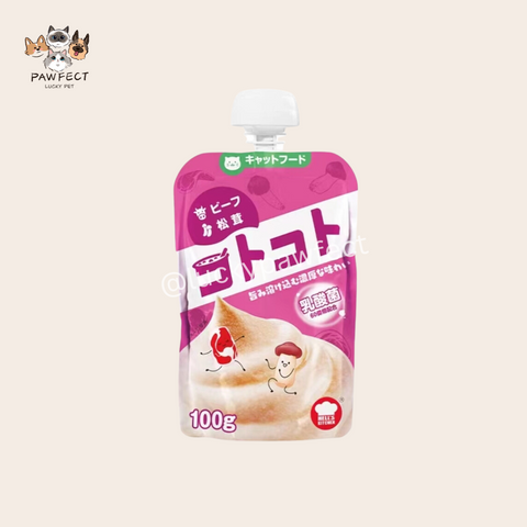 Hell's Kitchen-KOTOKOTO-Pouch Beef & Matsutake Mushroom Paste(For Adult Cat)