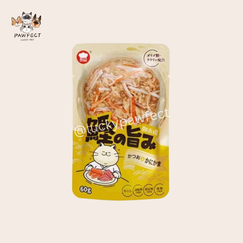 Hell's Kitchen Tuna Whole Loin with Kanikama Soup Pouch (60g)