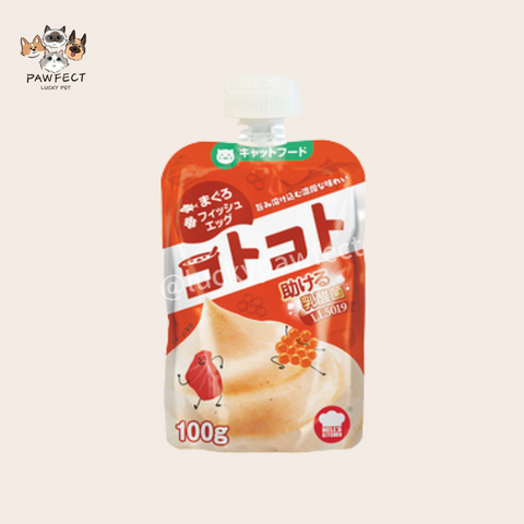 Hell's Kitchen-KOTOKOTO-Pouch Tuna & Fish Roe Paste(For Adult Cat)